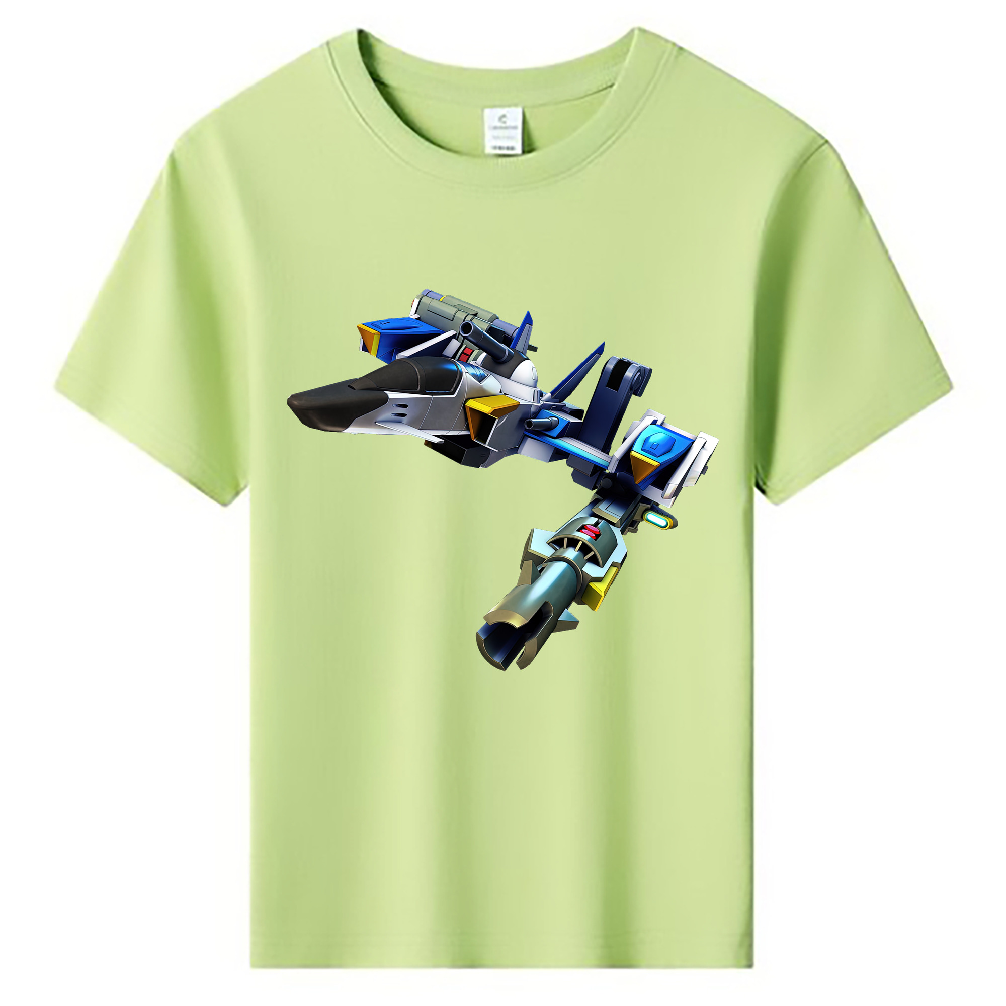 （画像用） 機動戦士ガンダム Mobile Suit Gundam 綿100％キッズTシャツ（フロントプリント）